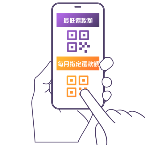 CashingPro-FPS轉數快還款流程-步驟2-選擇還款QRcode